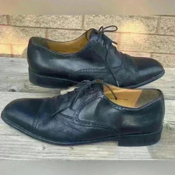 Mezlan “Nicola” men’s shoes SZ 13 leather oxfords main image 8